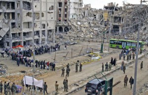 Homs evacuation