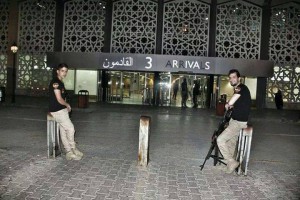 Iraqi militias Damascus airport