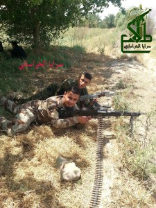 Afghan fighters Syria